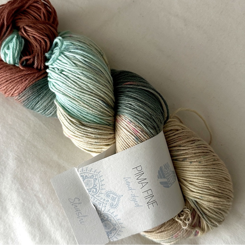 Lana Grossa Specialty Pima Fine Hand-Dyed Cotton Yarn